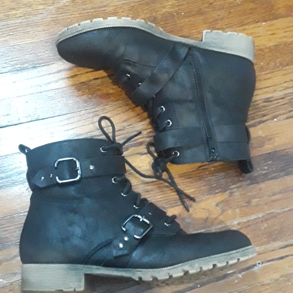 Jellypop combat boots